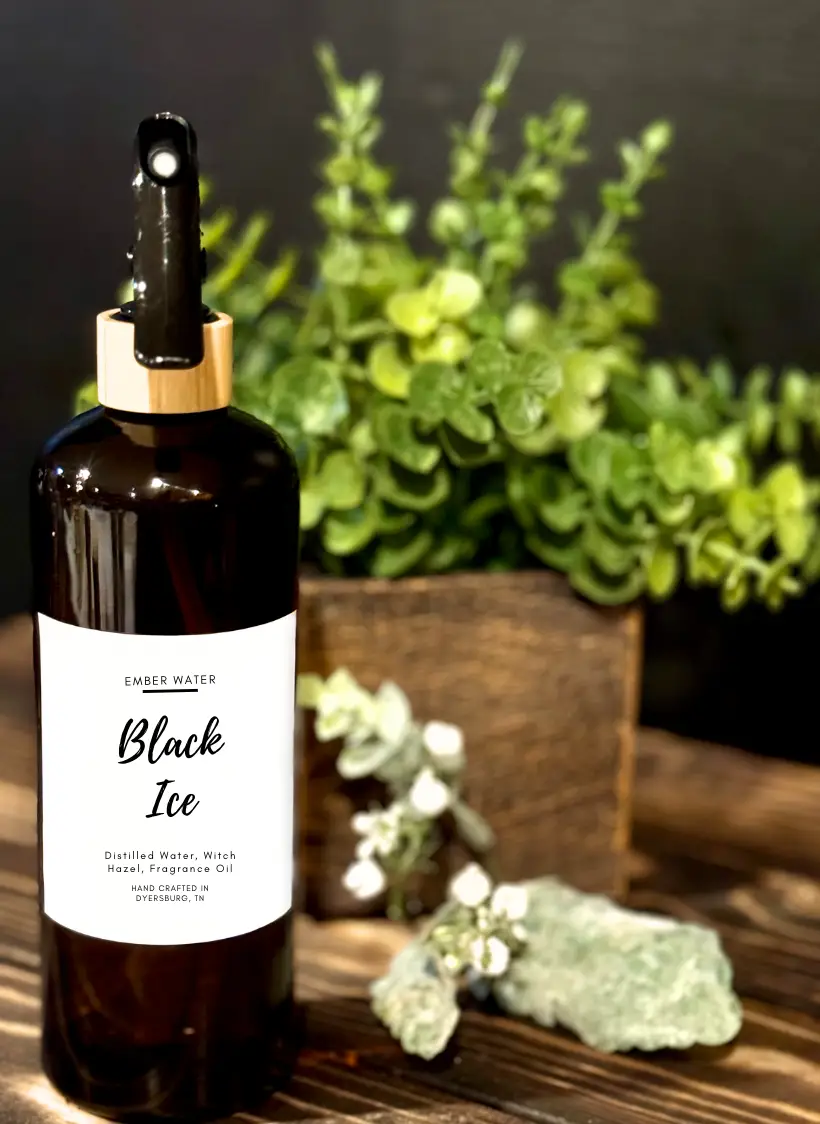 Black Ice Room + Linen Spray