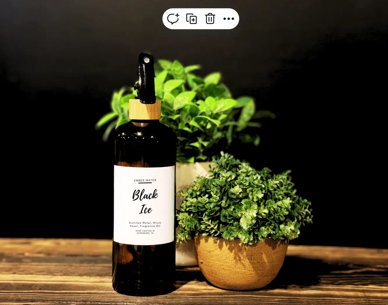 Black Ice Room + Linen Spray - Image 3