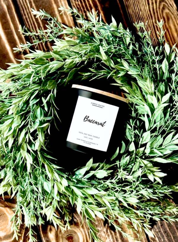 Baccarat 16 oz 100% Soy Candle  
