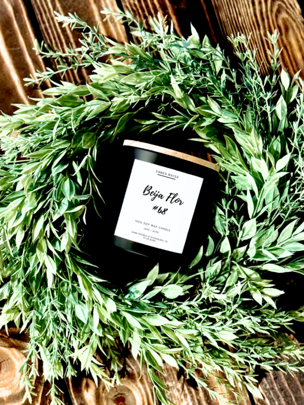 Beija Flor (#68) 16 oz 100% Soy Candle   - Image 3