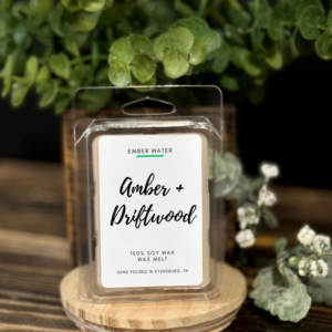 Amber + Driftwood Wax Melt