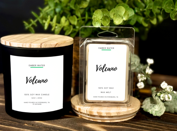 Volcano 16 oz 100% Soy Candle - Image 2