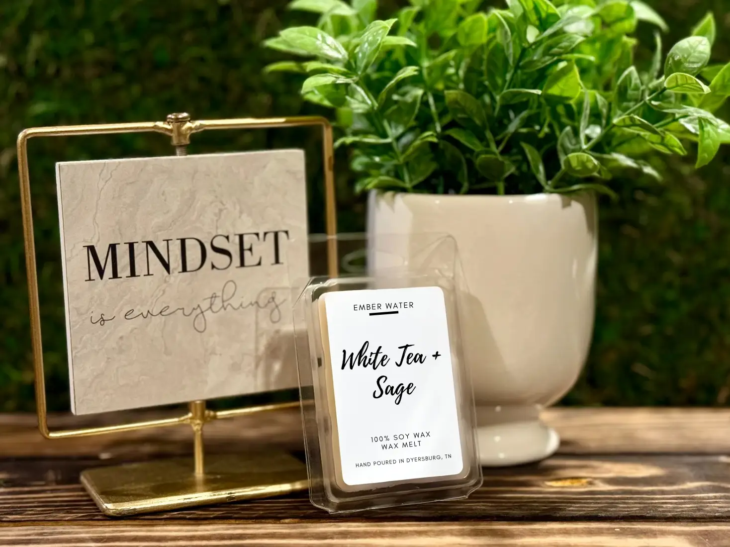 White Tea + Sage Wax Melt