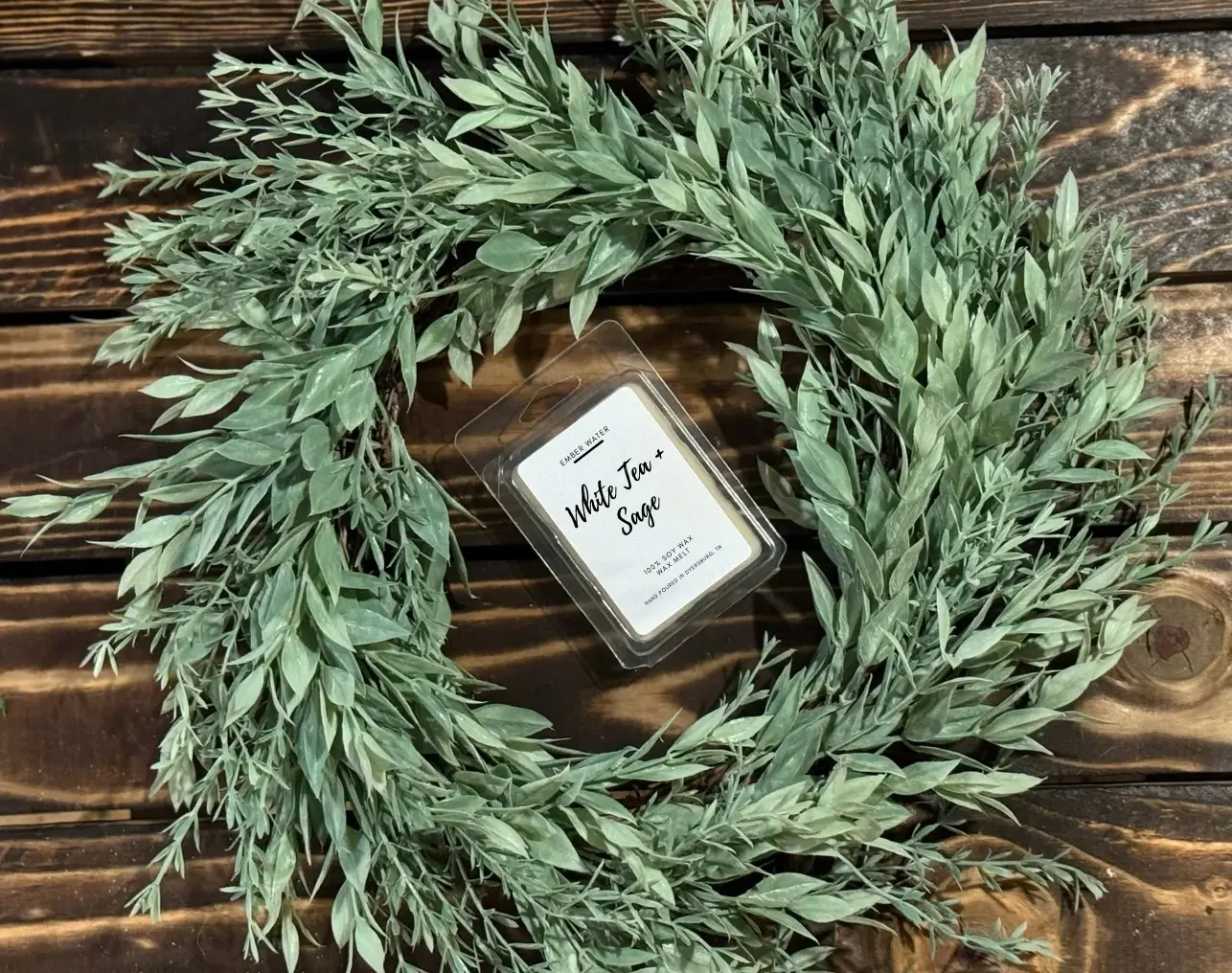 White Tea + Sage Wax Melt - Image 2