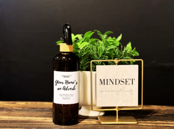 Your Name's an Adverb Room + Linen Spray