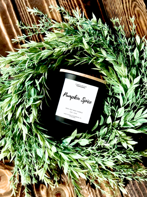 Pumpkin Spice 16 oz 100% Soy Candle  - Image 2