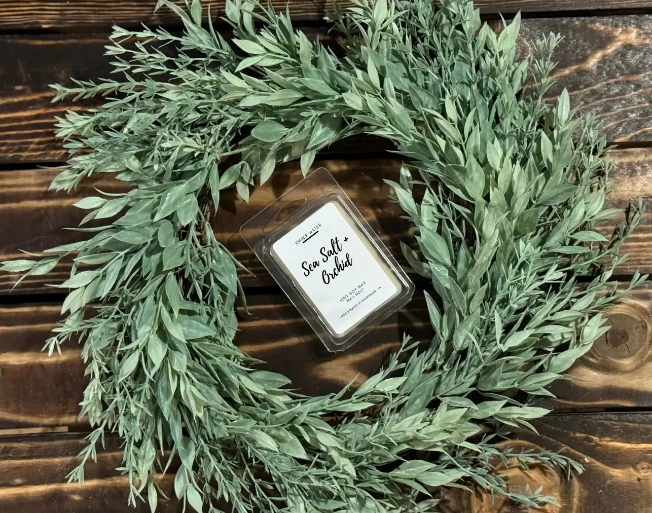 Sea Salt + Orchid Wax Melt - Image 2