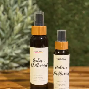 Amber + Driftwood Shower + Beard Oil