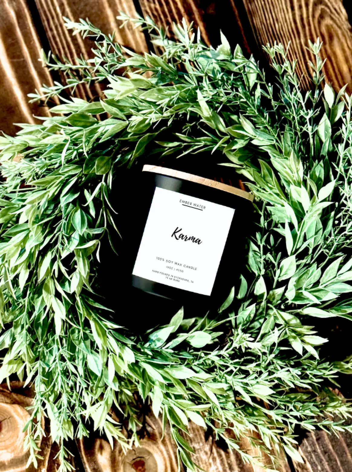 Karma 16 oz 100% Soy Candle - Image 3