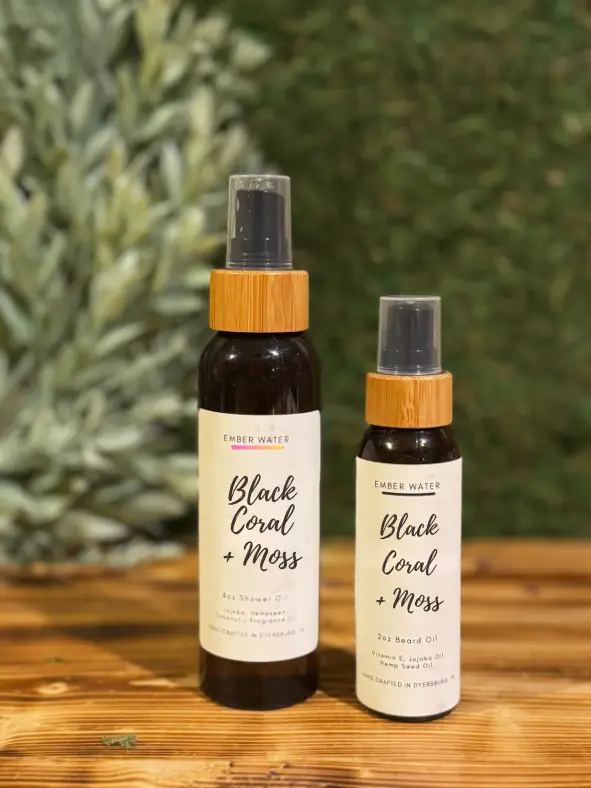 Black Coral + Moss Shower + Beard Oil