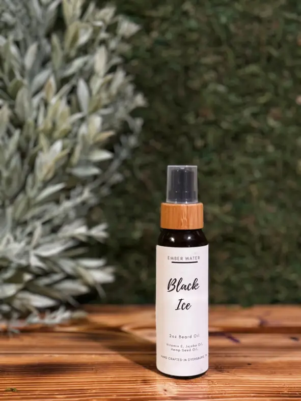 Black Ice Shower + Beard Oil - Image 3