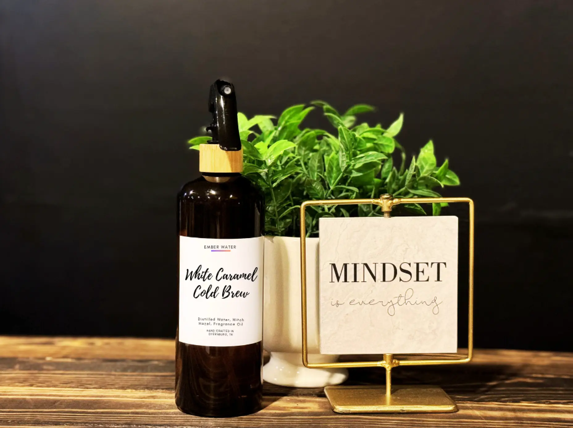 White Caramel Cold Brew Room + Linen Spray