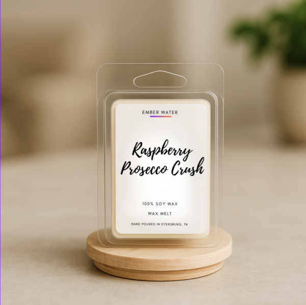 Ember Raspberry Raspberry Prosecco Crush Wax Melt – Ember Water