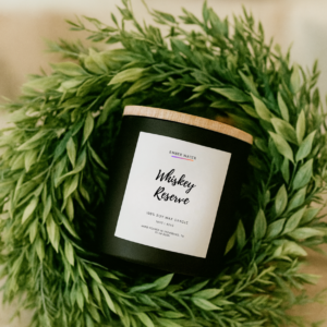 Whiskey Reserve 16 oz 100% Soy Candle