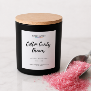Cotton Candy Dreams 16 oz 100% Soy Candle