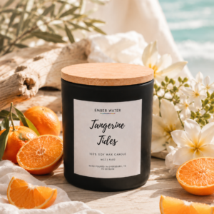Tangerine Tides 16 oz 100% Soy Candle