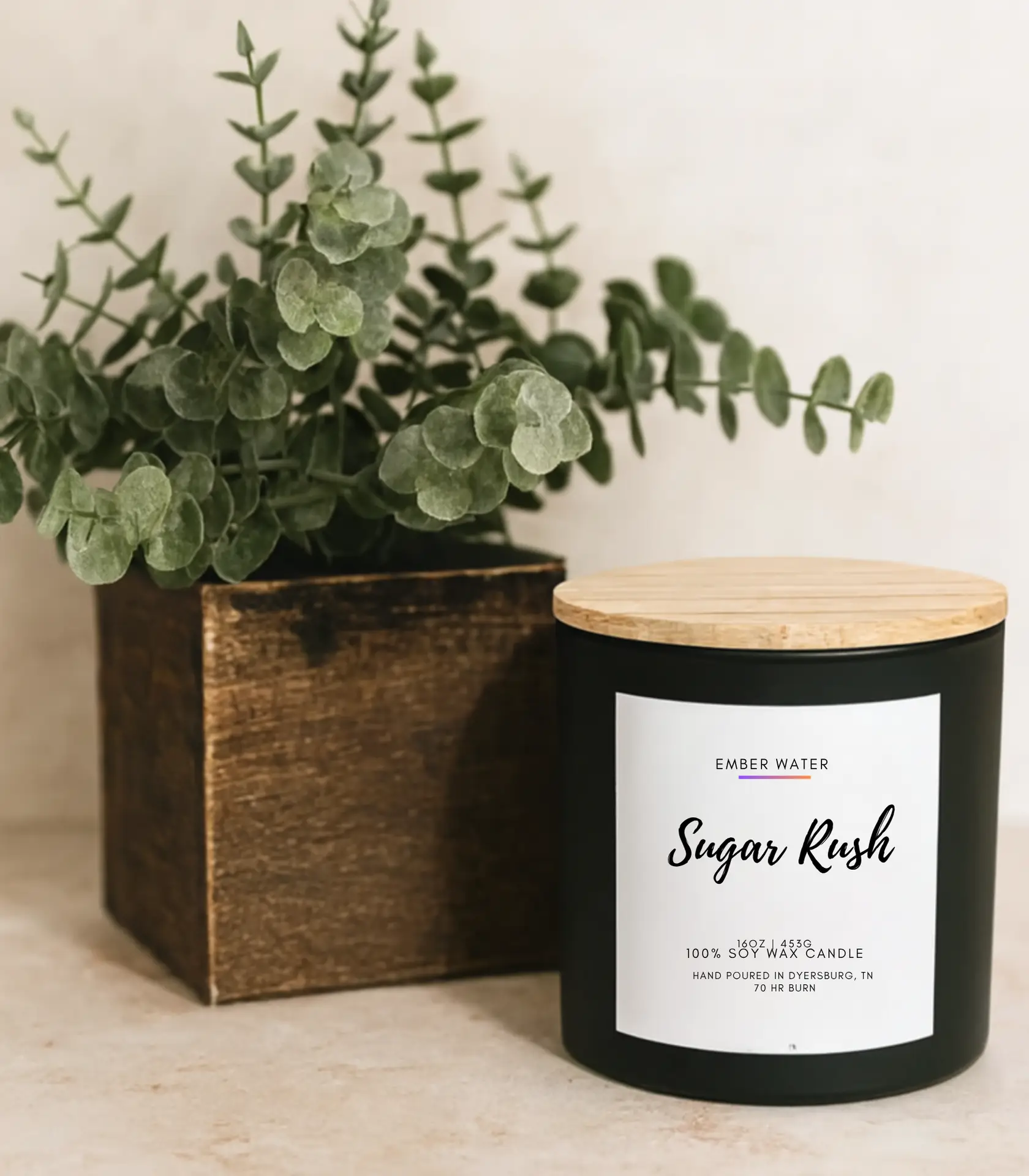 Sugar Rush 16 oz 100% Soy Candle - Image 3