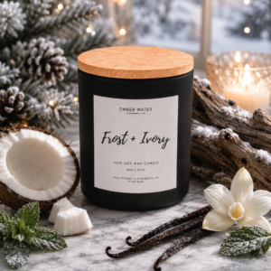 Frost + Ivory 16 oz 100% Soy Candle